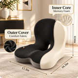 SensaCurve™ - Premium Contoured Seat & Lumbar Support System